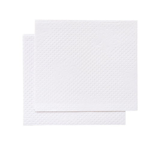 Custom White Coined Napkins